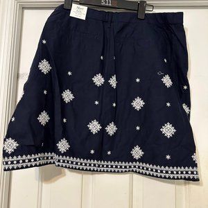 Croft & Barrow skort